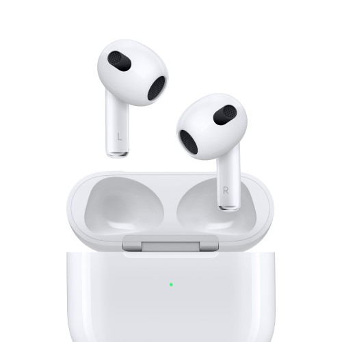 Image of AURICOLARI APPLE AIRPODS 2022 (3° gen.) with Lightning Charging Case MPNY3TY/A