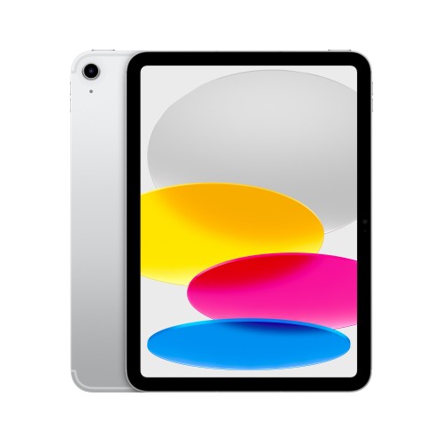 Image of TABLET APPLE iPad (2022 10° gen.) 10,9" Wi-Fi + Cellular 256GB argento MQ6T3TY/A075