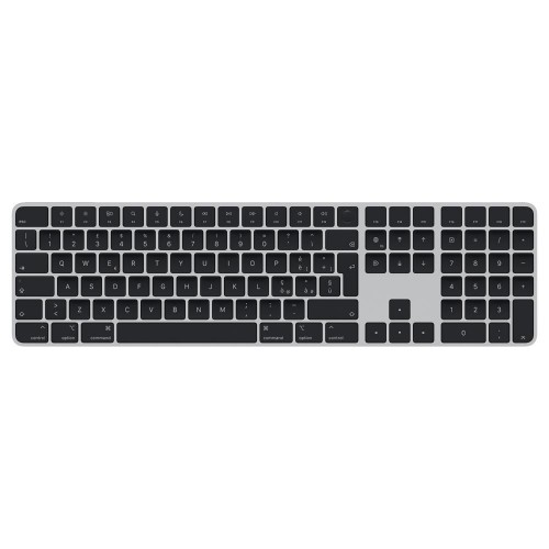 Image of APPLE Magic Keyboard with Touch ID and Numeric Keypad for Mac models with Apple silicon - Italian - Black Keys MMMR3T/A