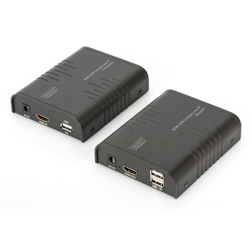 Image of ESTENSORE KVM DIGITUS USB/HDMI SU CAVO RETE/IP075