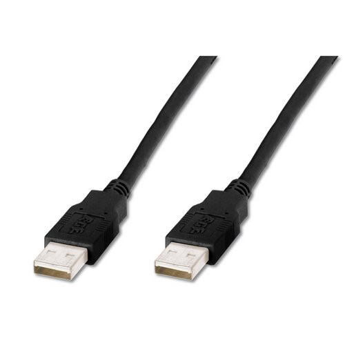 Image of CAVO DIGITUS USB A 2.0 TO USB A, M/M, 1MT, NERO, LP496B075