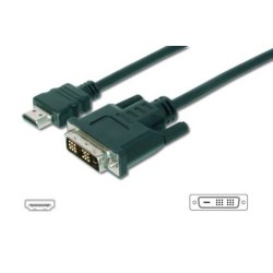 CAVO DIGITUS HDMI TO DVI-D,...