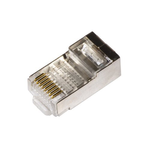 Image of PLUG LINK RJ45 CAT 5E UTP SCHERMATO - Confezione 100pz075