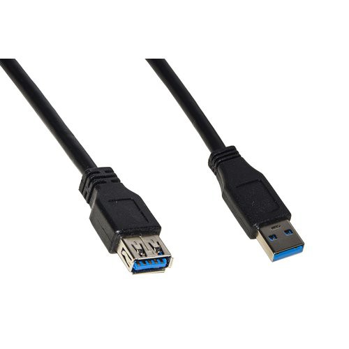 Image of CAVO LINK USB 3.0 A TO USB A, M-F, 1,8MT, (PROLUNGA), NERO, LKCU3018