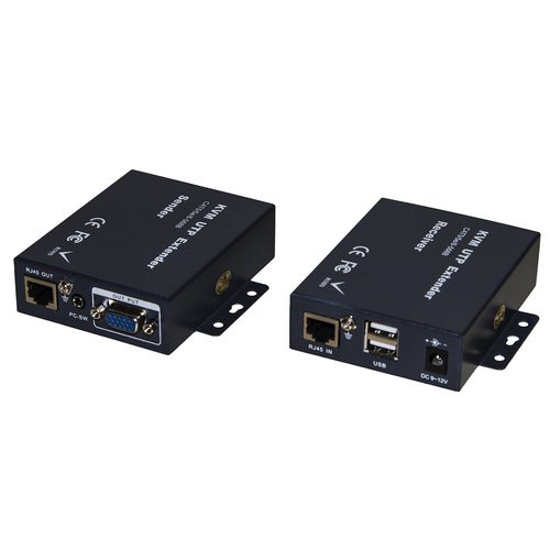 Image of ESTENSORE KVM PER VIDEO VGA, TASTIERA E MOUSE USB 200 MT CON CAVO DI RETE075