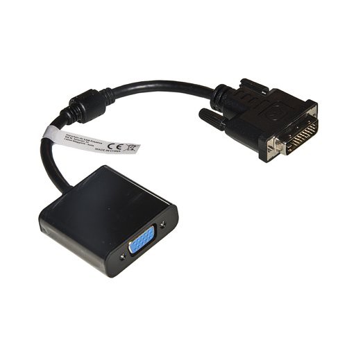 Image of ADATTATORE LINK DVI-D 24+1pin TO VGA 15 POLI, M/F, VIDEO ATTIVO, NERO, LKADAT121075