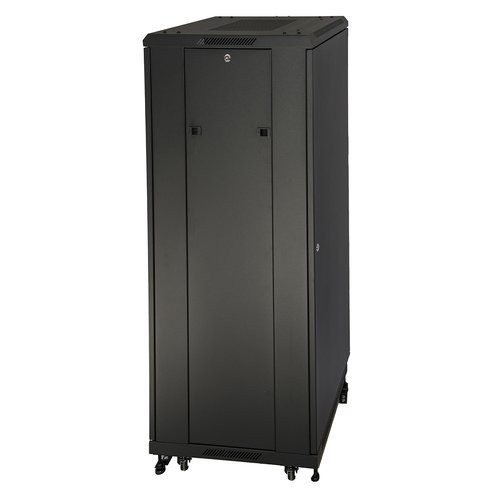 Image of RACK LINK 19'' ARMADIO 42 UNITA' (A)2055x (L)600x(P)600mm COLORE NERO DISASSEMBLATO075