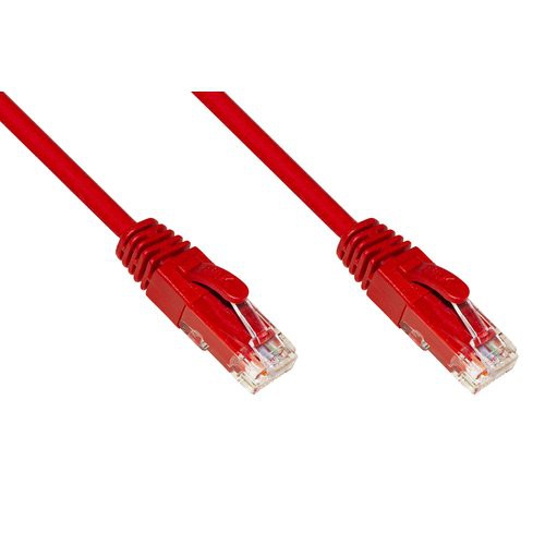 Image of CAVO RETE LINK CAT. 6A NON SCHERMATO UTP AWG24 COLORE ROSSO HALOGENFREE 2MT075