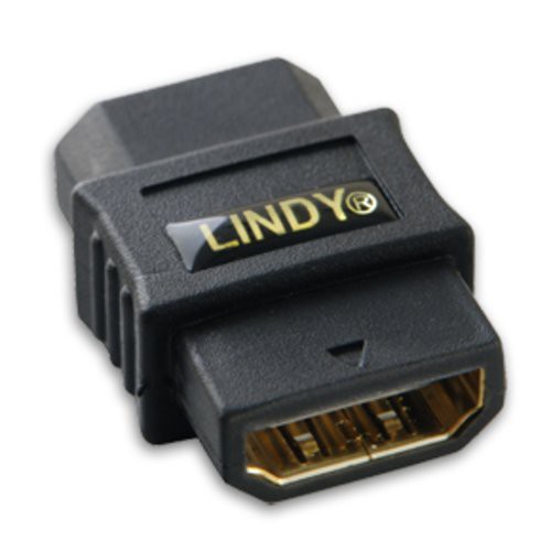 Image of ADATTATORE LINDY Doppia Femmina HDMI Premium x il collegamento di 2 cavi HDMI