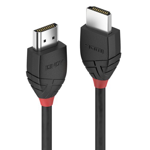 Image of CAVO LINDY HDMI 2.0 TO HDMI, M/M, High Speed "Black Line", 4K, 0,5MT, NERO, 36470