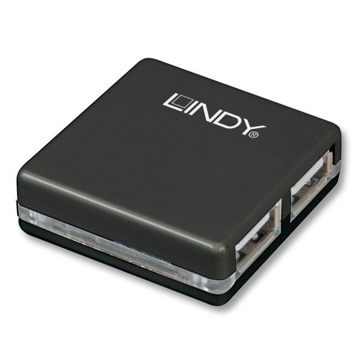 Image of HUB MINI LINDY USB 2.0 4 PORTE075