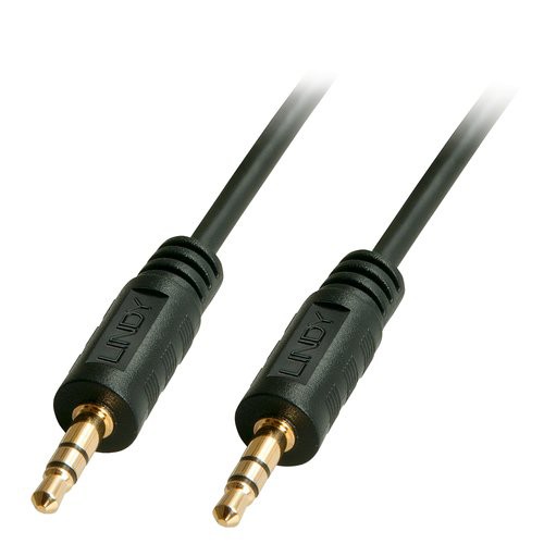 Image of CAVO LINDY AUDIO MINI JACK 3.5mm TO MINI JACK, M/M, 0,25MT, NERO, 35640075