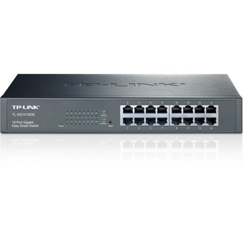 Image of SWITCH TP-LINK TL-SG1016DE 16P EASY SMART GIGABIT DESKTOP 10/100/1000Mbps RJ45075