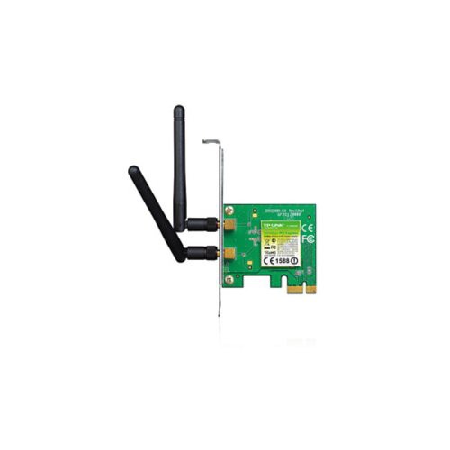 Image of SCHEDA WIRELESS TP-LINK TL-WN881ND PCI EXPRESS 300M Atheros, 2T3R, 2.4GHz 802.11n/g/b, 2 ANTENNE STACCABILI 2dBi075