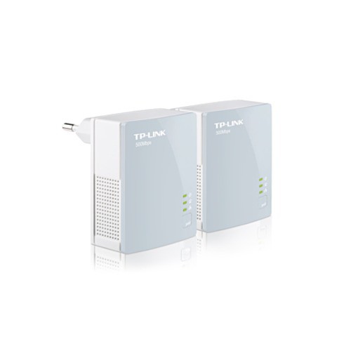 Image of ADATTATORE POWERLINE TP-LINK AV600 TL-PA411 Starter Kit CONF.2PZ X LAN 600Mbps copertura 300mt in casa075