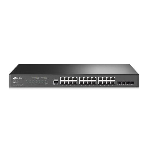 Image of SWITCH TP-LINK TL-SG3428 24P GIGABIT L2+ MANAGED 4 SLOT GIGABIT SFP, RJ45+Micro-USB ConsolePort, 1U 19-inchRack-mount, Omada SDN075