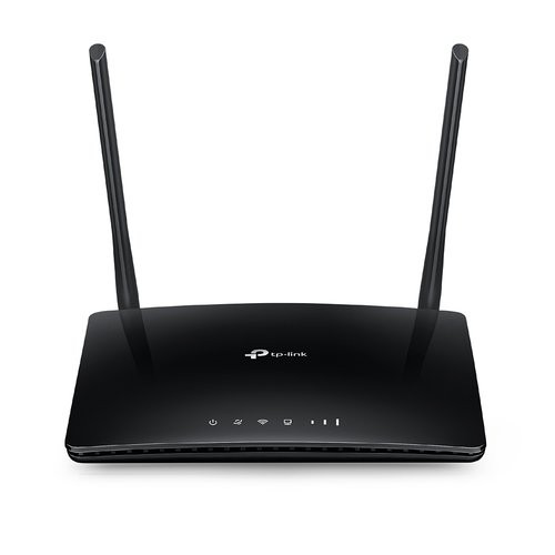 Image of ROUTER TP-LINK TL-MR6400 V4 300Mbps Wireless N 4G LTE modem, 3P LAN+1P WAN, 2ant interne WiFi, 2ant staccabili LTE