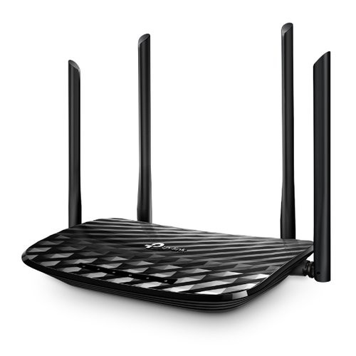 Image of ROUTER TP-LINK Archer C6 WIRELESS DUAL BAND AC1200 867Mbps a 5GHz+300Mbps a 2.4GHZ 5P GIGABIT,4 ANTENNE, MU-MIMO, IPTV