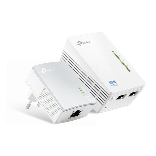 Image of ADATTATORE POWERLINE TP-LINK WIRELESS N EXTENDER TL-WPA4220KIT CONF.2PZ AV600 300Mbps 2 porte Ethernet075