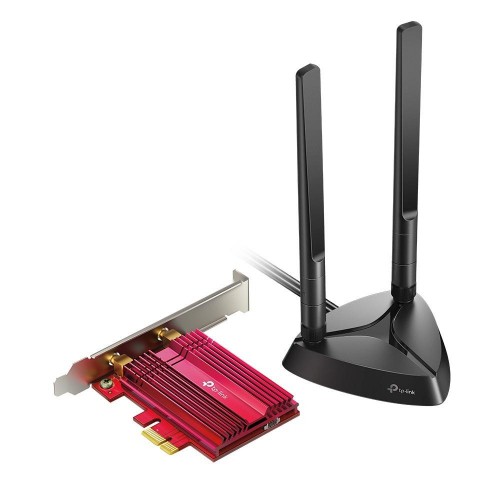 Image of ADATTATORE WIRELESS TP-LINK Archer TX3000E AX3000 Wi-Fi 6 Bluetooth 2402Mbps a5GHz+ 574Mbps a 2.4GHz 2ant omnidirez a base magne075