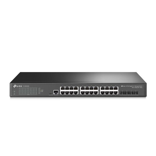 Image of SWITCH TP-LINK TL-SG3428X JETSTREAM 24P GIGABIT L2 Managed 4P 10GE SFP+, RJ45/Micro-USB Console Port, 1U 19-inch Rack-mountable075