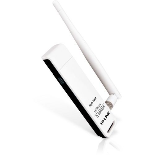 Image of ADATTATORE WIRELESS TP-LINK TL-WN722N USB 2.0 150M LITE N HIGH GAIN 802.11n/g/b, 1 ANTENNA STACCABILE075