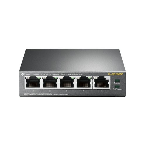 Image of SWITCH TP-LINK TL-SF1005P 5P LAN 10/100M di cui 4 PoE (fino a 58W)075