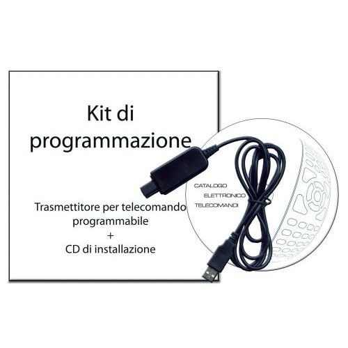 Image of KIT PROGRAMMAZIONE BRAVO PER TELECOMANDI PROGRAMMABILI TV BRAVO TECHNO3 -DVD/VCR/DTT-SAT/SKY075