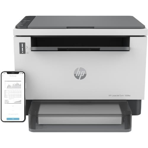 Image of MULTIFUNZIONE HP CONSUMER LASERJET Tank 1604w A4 22PPM 150FF WiFi Starter Kit da 5.000PP incluso075