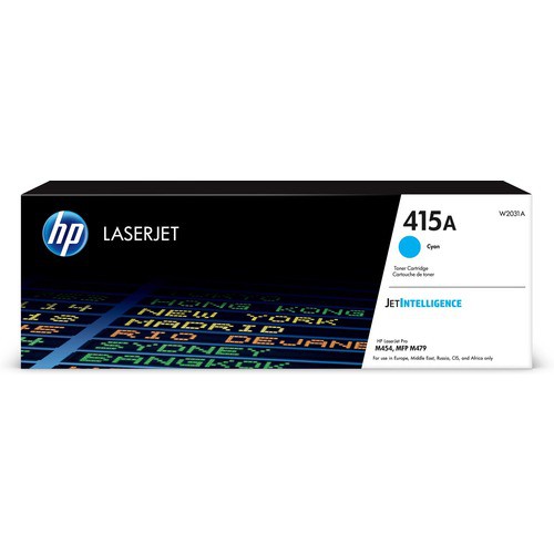 Image of TONER HP W2031A N.415A Ciano 2.100PP X M454 M479075