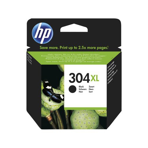 Image of INK HP N9K08AE N.304XL NERO x Deskjet 2620 3720 3730 5030 2630 3762075