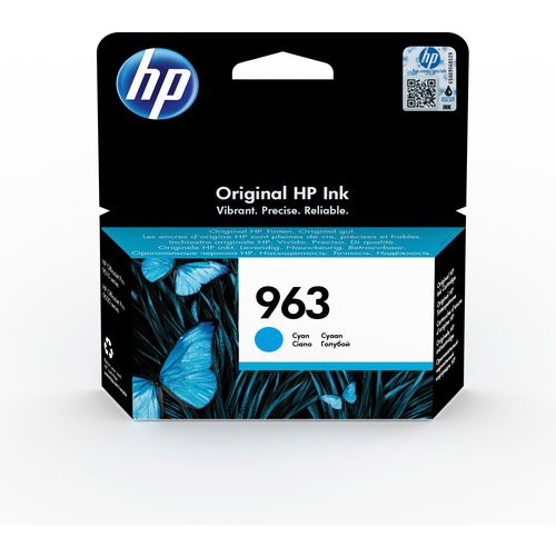 Image of INK HP 3JA23AE N.963 CIANO x HP OJ-9010 OJ-9012 OJ-9013 OJ-9015 OJ-9016 OJ-9019 OJ-9020 OJ-9022 OJ-9025075