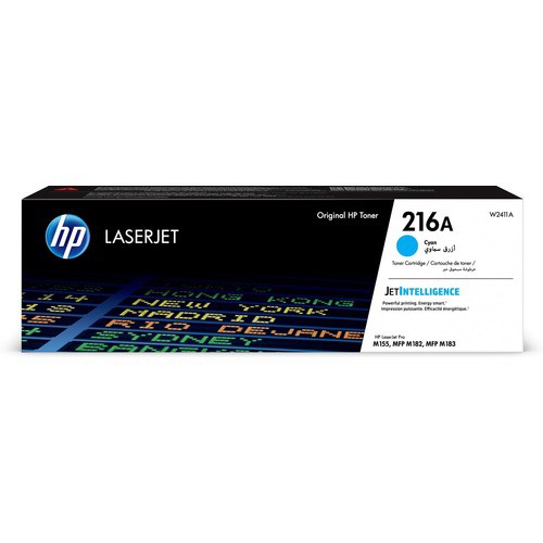 Image of TONER HP W2411A N.216A Ciano 850PP X LASERJET M183FW M182N075