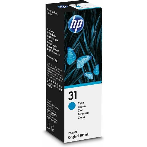 Image of INK HP 1VU26AE N.31 Ciano x HP Smart Tank 513 455 457 555 559 570 655075