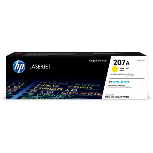 Image of TONER HP W2212A N.207A Giallo 1.250PP X LASERJET M255DW M283FDN M283FDW M282NW075