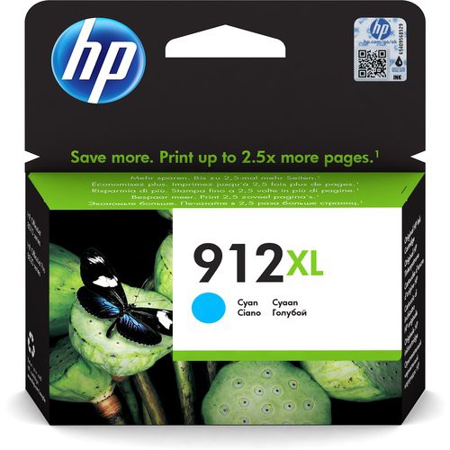 Image of INK HP 3YL81AE N.912XL CIANO x HP OJ-8012 OJ-8014 OJ-8015 OJ-8022 OJ-8023 OJ-8024 OJ-8025075