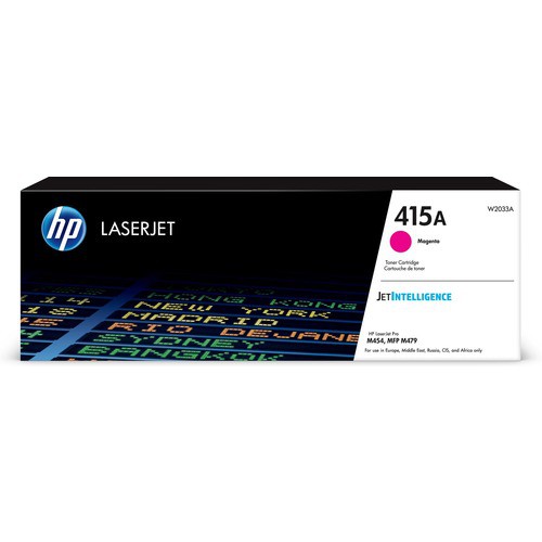 Image of TONER HP W2033A N.415A Magenta 2.100PP X M454 M479075