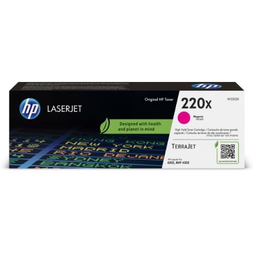 Image of TONER HP W2203X N.220x Magenta 5.500PP x M4302fdw M4302dw M4302fdn M4202dn M4202dw075