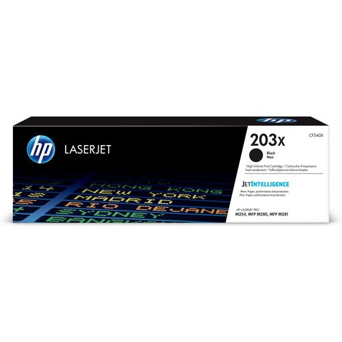 Image of TONER HP CF540X N.203X Nero 3.200PP X LASERJET M254NW M254DW M280NW M281FDN M281FDW