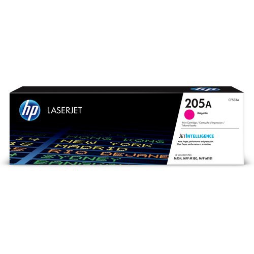 Image of TONER HP CF533A N.205A Magenta 900PP X LASERJET M180N M181FW075