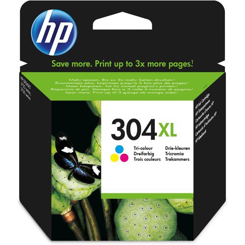 Image of INK HP N9K07AE N.304XL Tricolore x Deskjet 2620 3720 3730 5030 2630 3762075