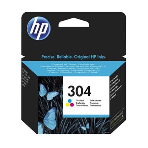 Image of INK HP N9K05AE N.304 Tricolore x Deskjet 2620 3720 3730 5030 2630 3762075