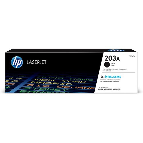 Image of TONER HP CF540A N.203A Nero 1.400PP X LASERJET M254NW M254DW M280NW M281FDN M281FDW075