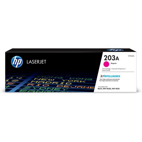 Image of TONER HP CF543A N.203A Magenta 1.300PP X LASERJET M254NW M254DW M280NW M281FDN M281FDW075