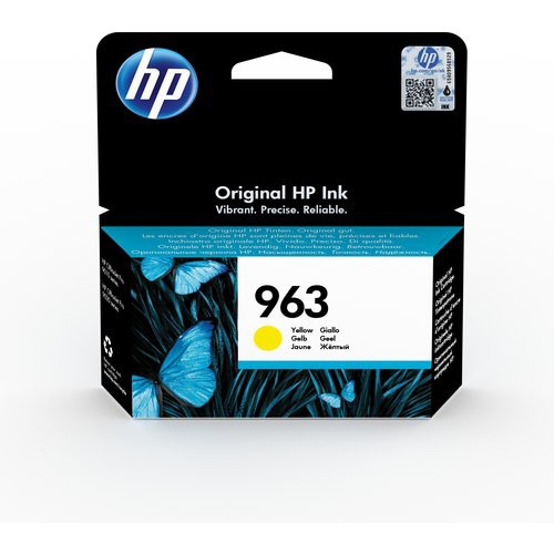 Image of INK HP 3JA25AE N.963 GIALLO x HP OJ-9010 OJ-9012 OJ-9013 OJ-9015 OJ-9016 OJ-9019 OJ-9020 OJ-9022 OJ-9025075