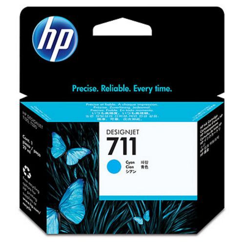 Image of INK HP CZ130A N.711 Ciano 29ML x T120 T520075