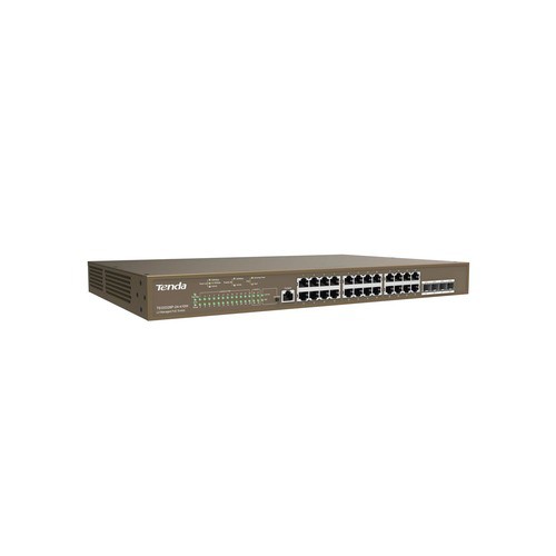 Image of SWITCH TENDA TEG5328P-24-410W 24P GIGABIT 10/100/1000 POE +4P SFP +1P Console Rackmount L3 MANAGED Potenza PoE 370W075