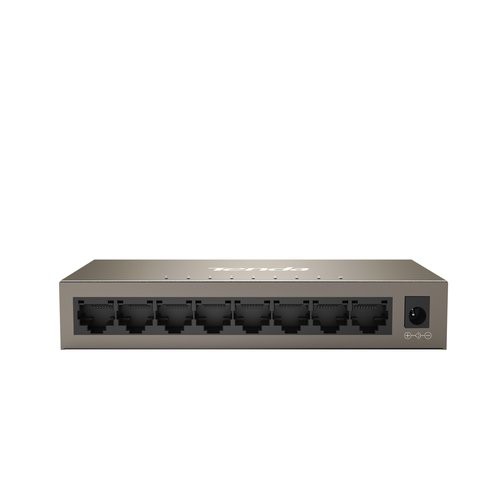 Image of SWITCH TENDA TEG1008M v.2 8P LAN GIGABIT DESKTOP 10/100/1000Mbps RJ45 9-12V DC Input CASE METALLICO075