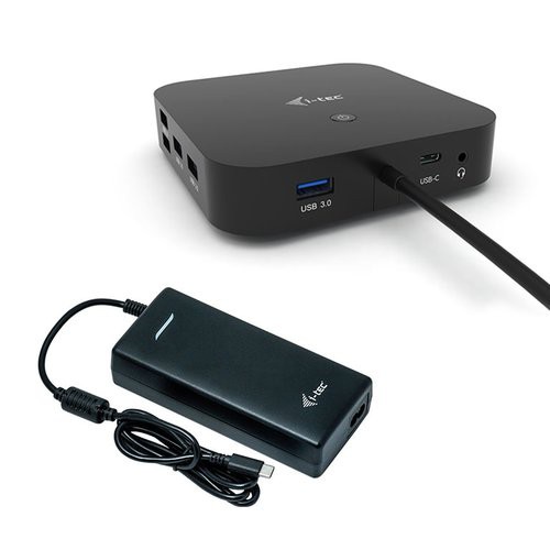 Image of DOCKING STATION I-TEC C31DUALDPDOCKPD100W USB-C Dual Display with Power Delivery 100W + CHARGER-C112W075