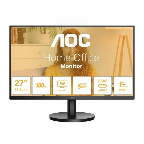 Image of MONITOR AOC LED 27'' Wide 27B3CA2 IPS 1920x1080 4ms 250cd/mq 1.300:1 (20.000.000:1) 2x2W MM HDMI USB-C docking075